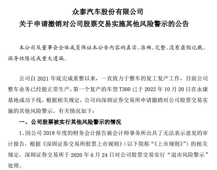 重磅揭秘，眾泰汽車股票——黃金機遇還是投資陷阱？????